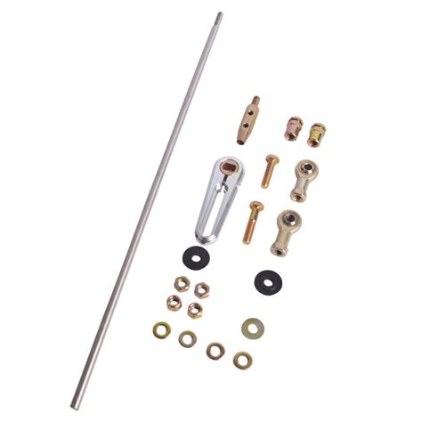 21 Car Adjustable Column Shift Linkage Kit For 350 400 700r4 Gm