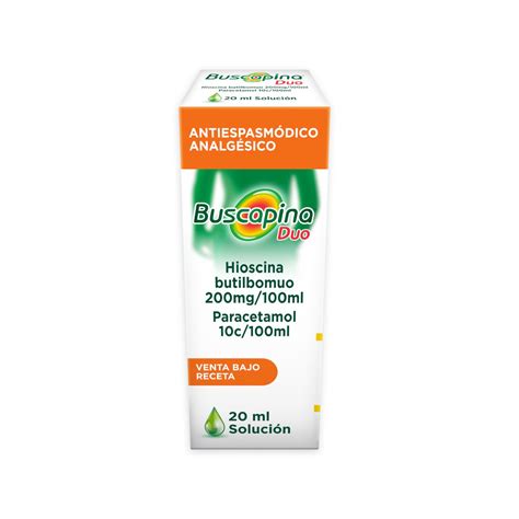 Buscapina Duo Hioscina Butilbromuo 200 Mg 100 Ml Paracetamol 10 C