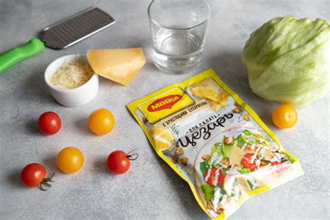 Цезарь классический с салатом Айсберг - пошагово с фото от Maggi.ru