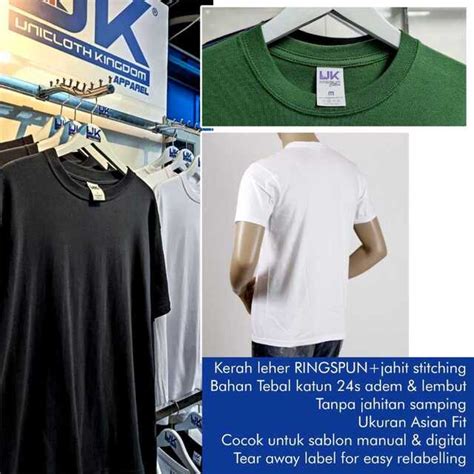 Grosir Kaos Polos Bandung Terjangkau Yang Worth It Evermos