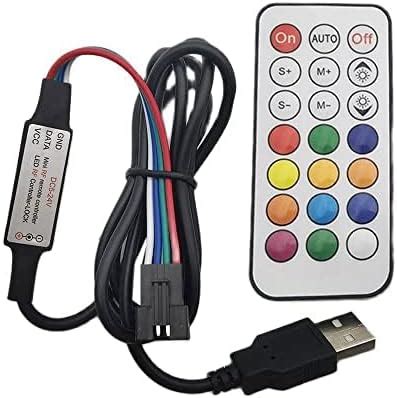 Amazon Vrabocry V Usb Pin Led Controller Mini Key Rf Wireless