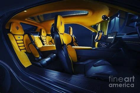 Koenigsegg Regera Interior Photograph by Kurt BROWN - Fine Art America