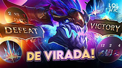 VIRANDO UM JOGO PERDIDO DE AURELION SOL AMO AMO AMO LoL Wild Rift