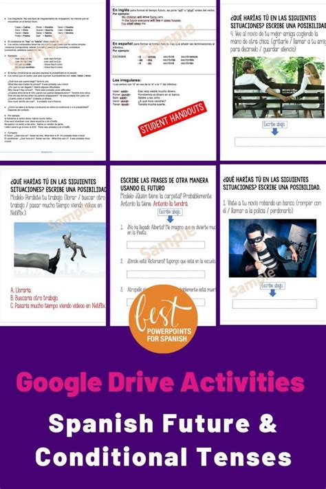 Spanish Teacher Resource Google Drive Activities Google Forms France