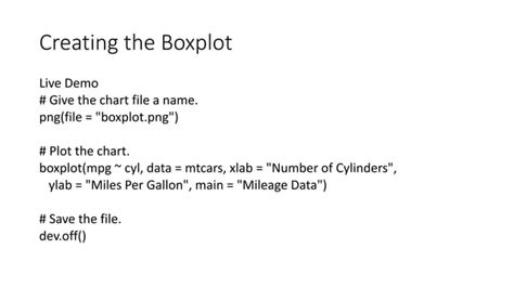 Exploratory Data Analysis Using R Ppt