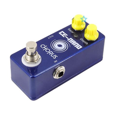 Ttopbr Guitar Chorus Pedal Efeitos Da Guitarra El Trica Bypass