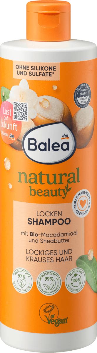 Balea Natural Beauty Shampoo Locken Ml Dauerhaft G Nstig Online