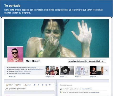 Cómo activar el nuevo perfil Facebook Timeline Facebook Fans en Español