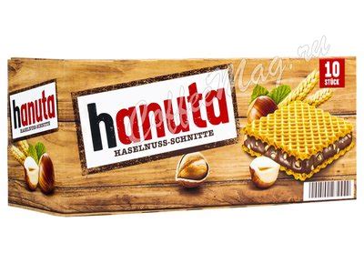 Вафли Hanuta - купить вафли Ханута - заказать