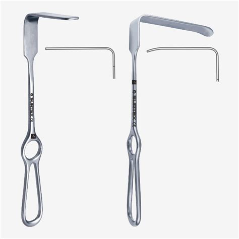 Surtex Brunner Retractor Bent Straight Blade