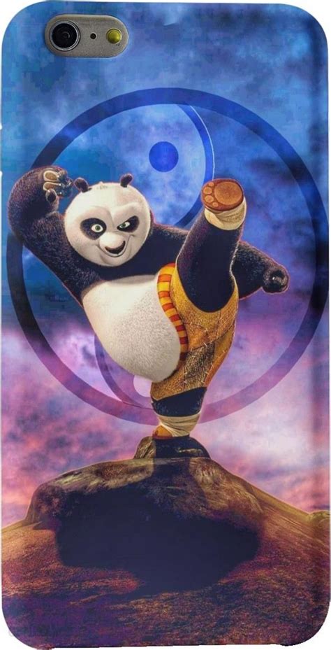 B W Etui Case Samsung Galaxy A Kung Fu Panda Tekst Etui Na Telefon