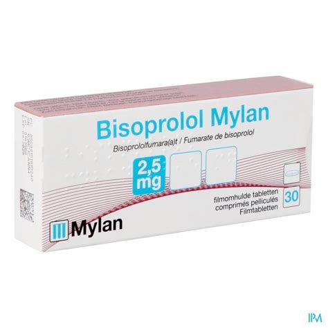 BISOPROLOL VIATRIS 2 5 MG FILMOMH TABL 30 Apotheek Thiels