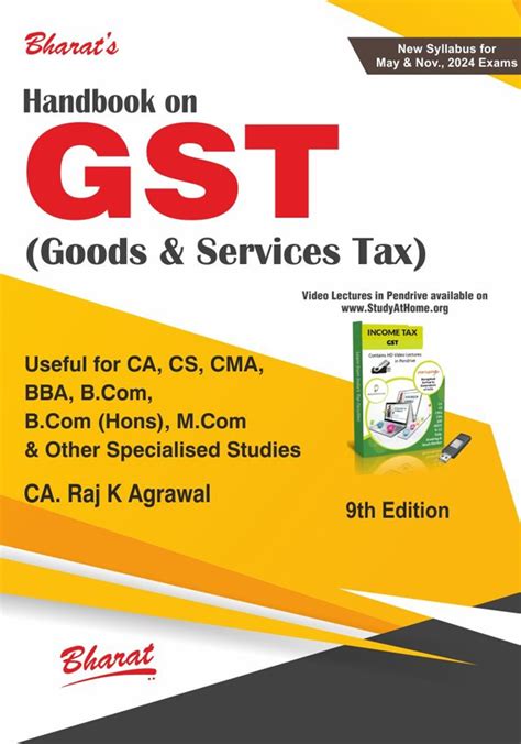 Handbook On Gst Goods And Services Tax