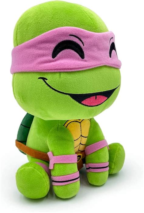 From The Hit Series Teenage Mutant Ninja Turtles This Donatello Plush Is Super Soft And