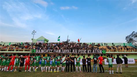 PSIK Klaten Kembali Berkompetisi Di Liga 3 Jawa Tengah Antusiasmenya