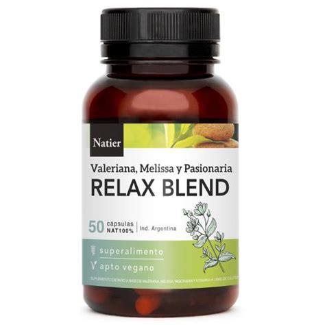 Natier Relax Blend X C Psulas Relajante Farmacia Leloir Tu