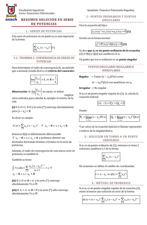 Pdf Formulario Ecuaciones Diferenciales Dokumen Tips