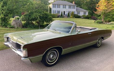 Rare Yacht Deck Siding 1968 Mercury Park Lane Convertible Barn Finds