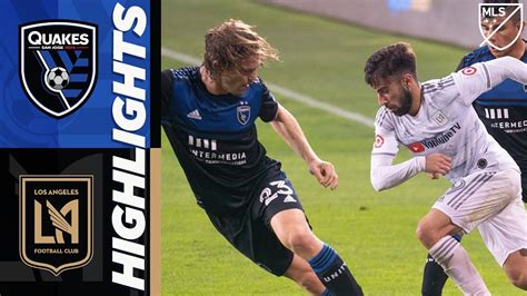 San Jose Earthquakes Vs Lafc Mls Highlights November Youtube