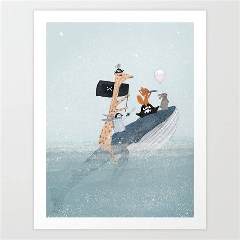 Lets Play Pirates Art Print By Bri Buckley X Small Pirate Art Art