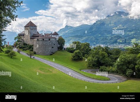 Schloss Vaduz der Palast und offizielle Residenz des Fürsten von