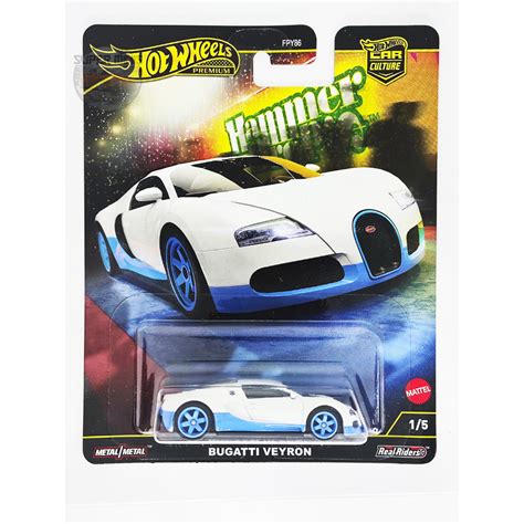 Hot Wheels Premium Bugatti Veyron Hammer Drop Shopee Brasil