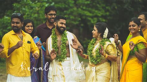 Kerala Traditional Wedding Highlights Sanjana And Srikaanth Youtube