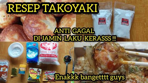 Resep Takoyaki Jualanku Tepung Remix Ide Jualan Tips Trick