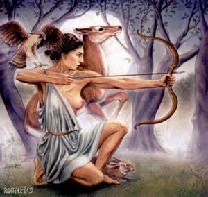 Love Of The Goddess Diana Huntress Goddess Of The Moon