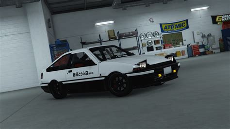 Karin Futo GTX Initial D Livery - GTA5-Mods.com