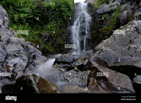 Light Spout Waterfall Carding Mill Valley Church Stretton Shropshire ...