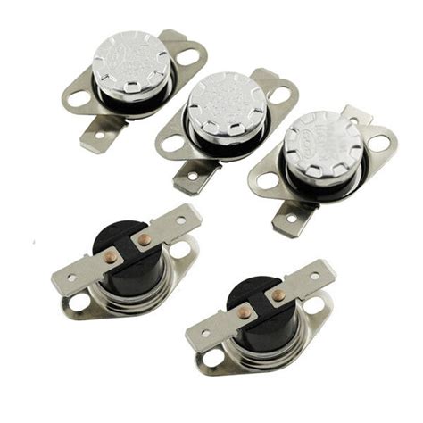 5 Temperature Switch Thermostat 120C Degrees Celsius NC Normal Close