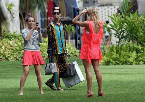 Paris Hilton on the set of a photoshoot in Maui -16 | GotCeleb