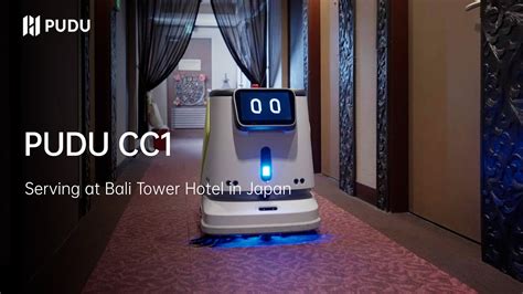 Pudu Cc Serves At Bali Tower Hotel In Japan Pudu Robotics Youtube