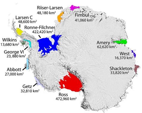 Expansion Of The Amery Ice Shelf Civilsdaily