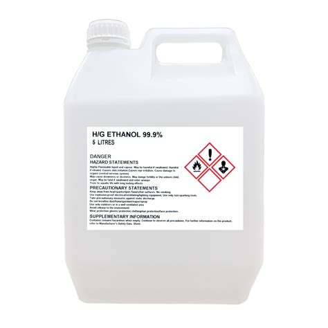 Ethanol 99 With 5 Methanol ChemTech Trading