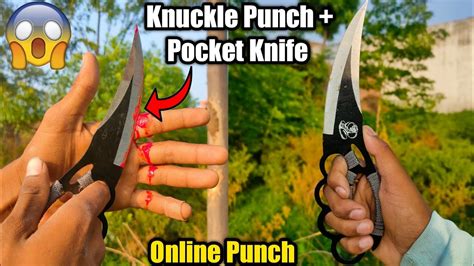 Self Defence Hand Punch Unboxing Knuckle Hand Punch Youtube