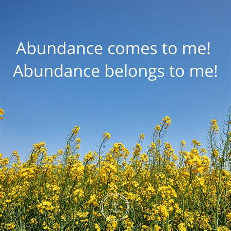 Abundance comes to me! Abundance belongs to me! #Abundance #Affirmation ... 