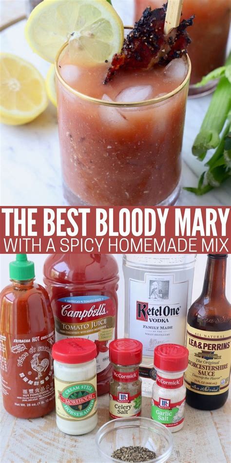 The Best Homemade Bloody Mary Mix Artofit