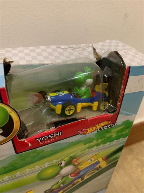 Hot Wheels Mario Kart Piranha Plant Slide Track Set Hobbies Toys Toys Games On Carousell