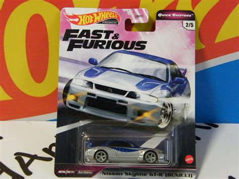 Fast Furious Nissan Skyline Gt R Bcnr Hot Wheels Premium Aukro