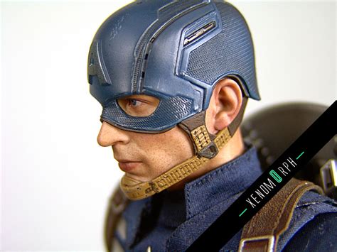 Hot Toys Captain America Stealth Suit 1 6 MMS242 Video And Photo Review