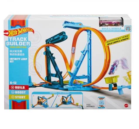 Vásárlás Mattel Track Builder végtelen hurok pályaszett GVG10 Hot Wheels árak