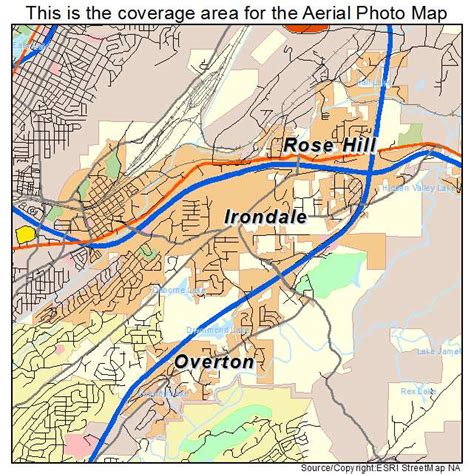 Aerial Photography Map Of Irondale Al Alabama