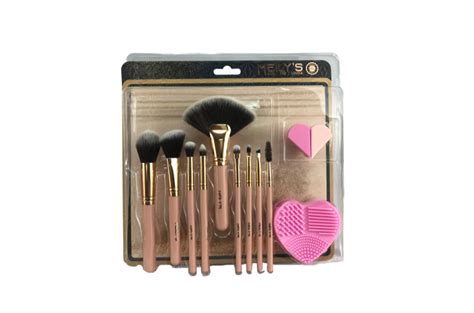 Kit Pinceis Esponjas Meilys MKP606A Bem Mulher Maquiagens