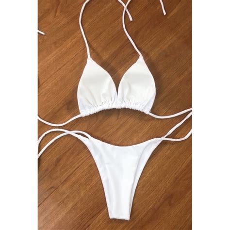 Bikini Đồ Bơi mảnh ship lọt khe bassi truyền thống dễ mặc có sẵn video hình thật Shopee