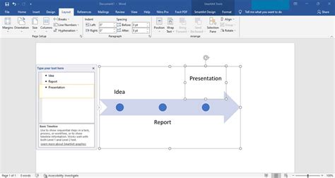 How To Create A Timeline In Word Edrawmind