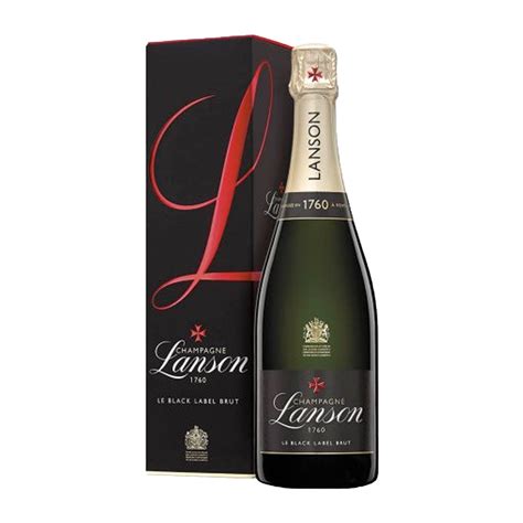 Lanson Le Black Label Brut 75cl. – Estuche - La Cave Gillet