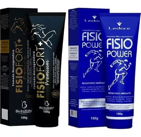 Kit Pomada Fisiofort Premium G Pomada Fisio Power Mercadolivre