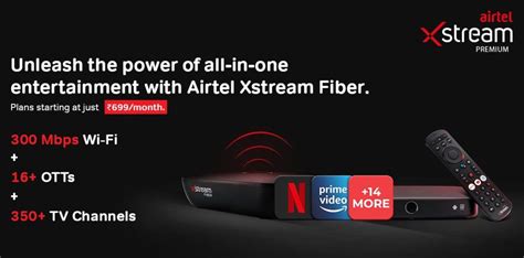 Airtel Launches New All In One Broadband Plans With Up To 17 OTTs 350